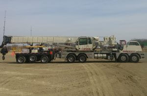 photo of a 3 Axle Crane Boom Dolly